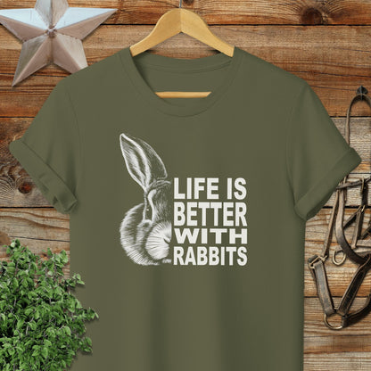 Life With Rabbits T-shirt