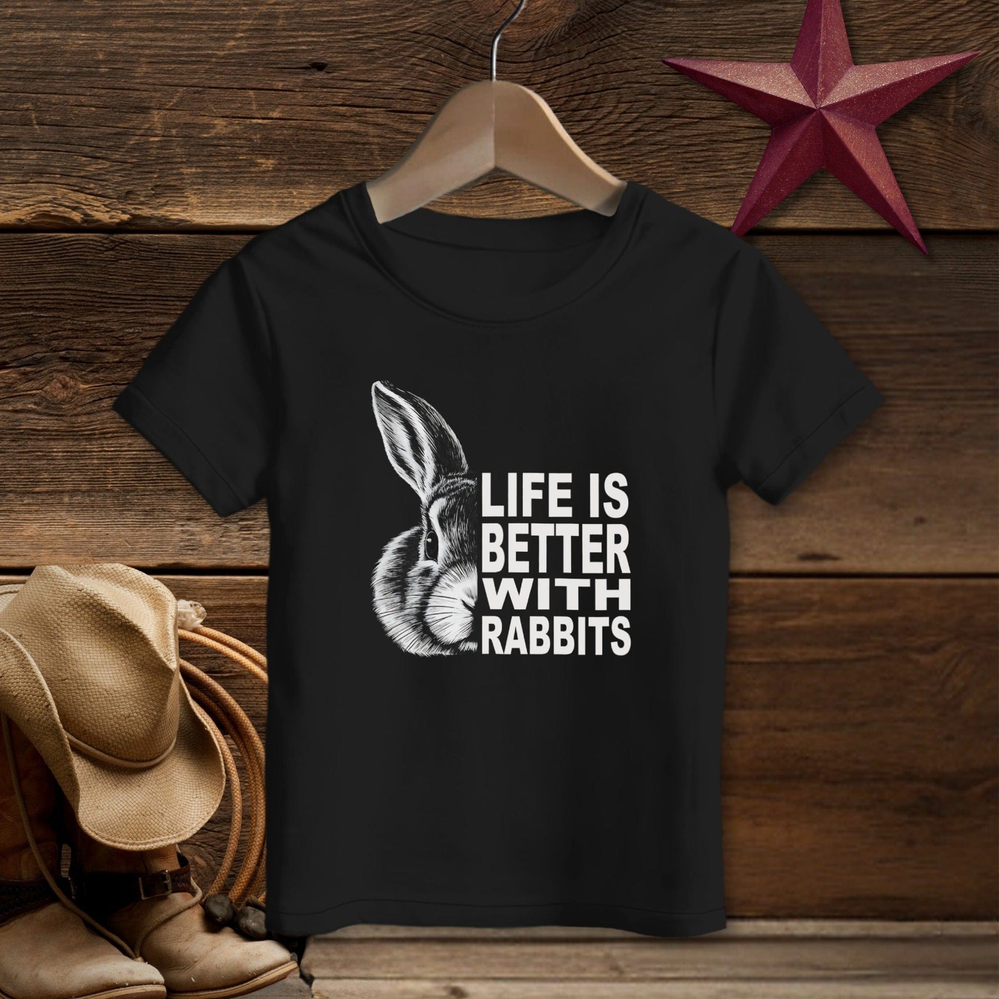 Life With Rabbits T-shirt (Toddler)