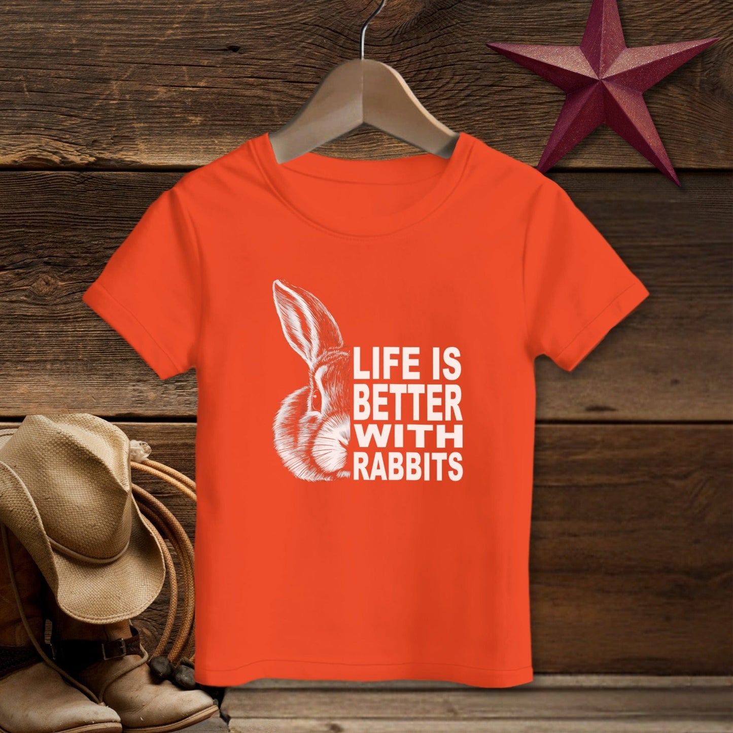 Life With Rabbits T-shirt (Toddler)