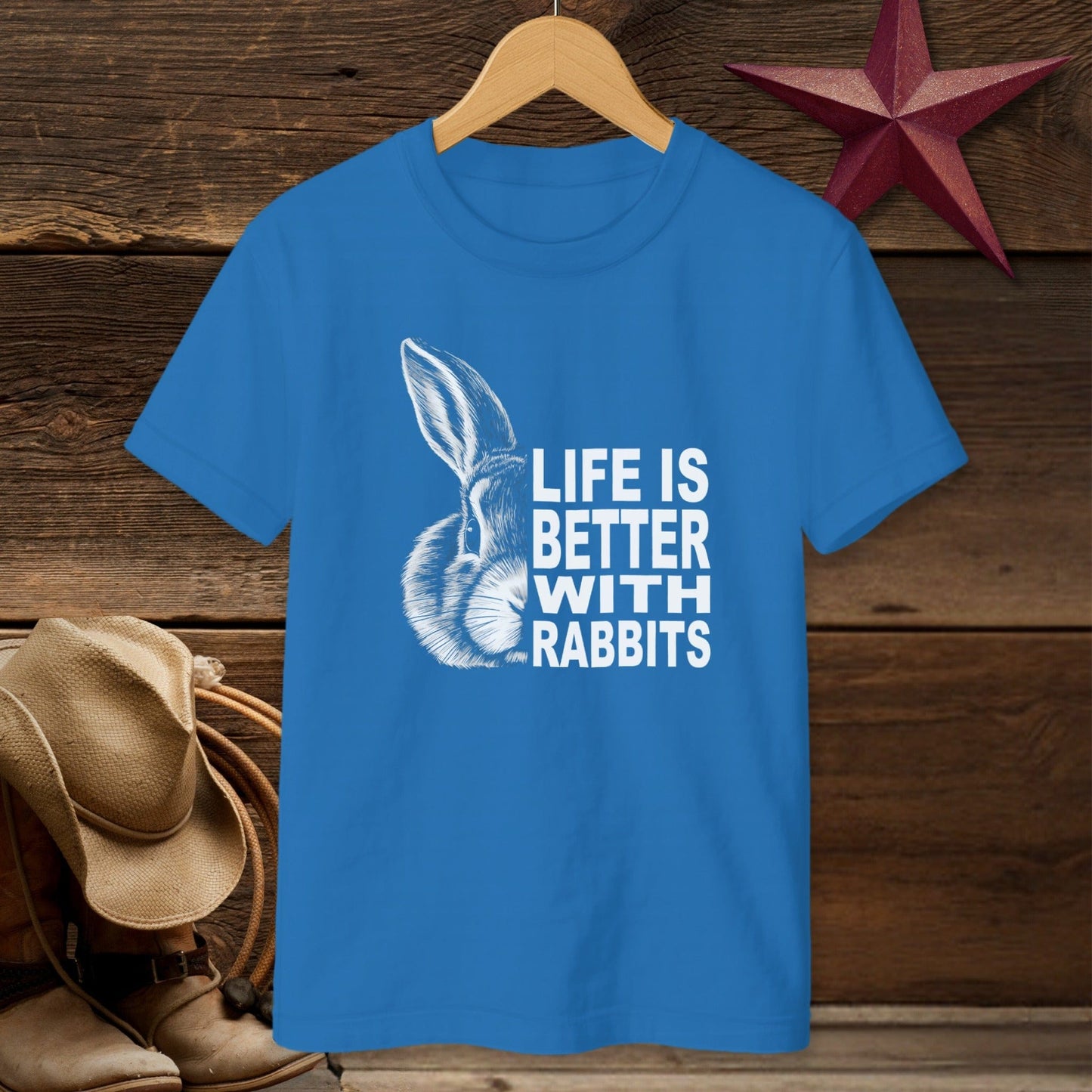 Life With Rabbits T-shirt (Youth)