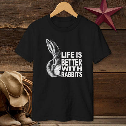 Life With Rabbits T-shirt (Youth)