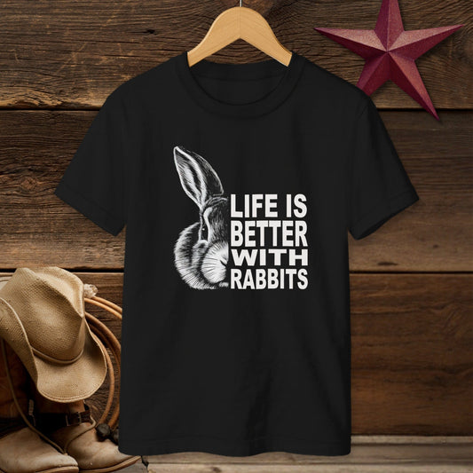 Life With Rabbits T-shirt (Youth)
