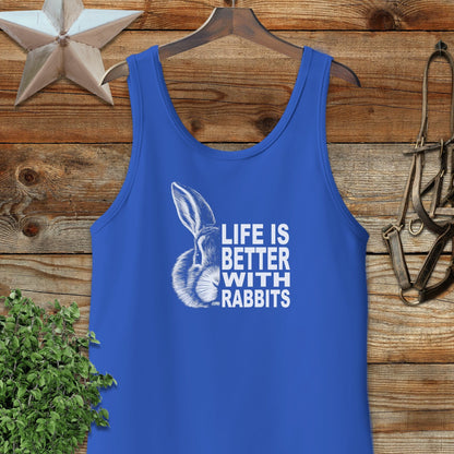 Life With Rabbits Tank Top