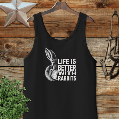 Life With Rabbits Tank Top