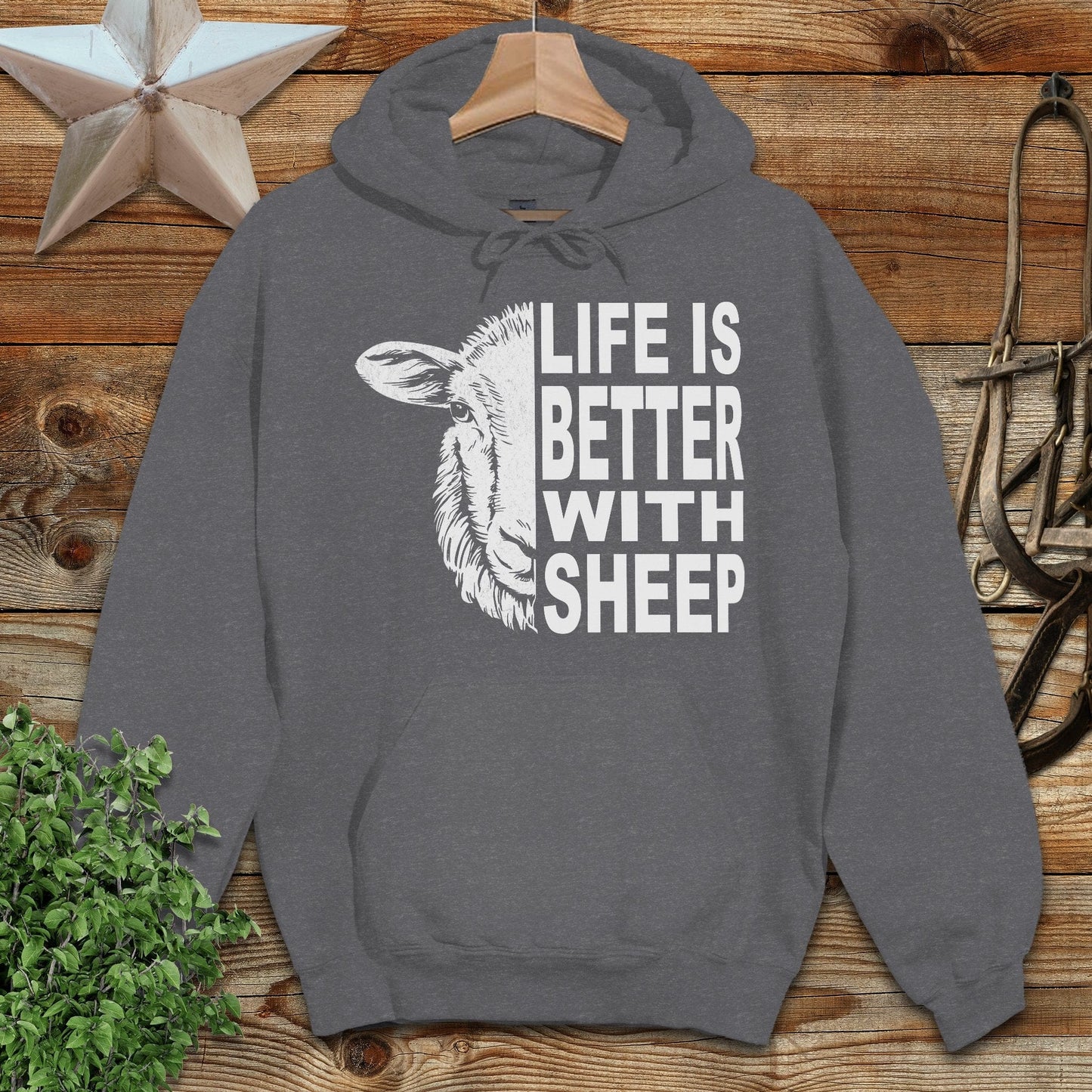 Life With Sheep Hoodie