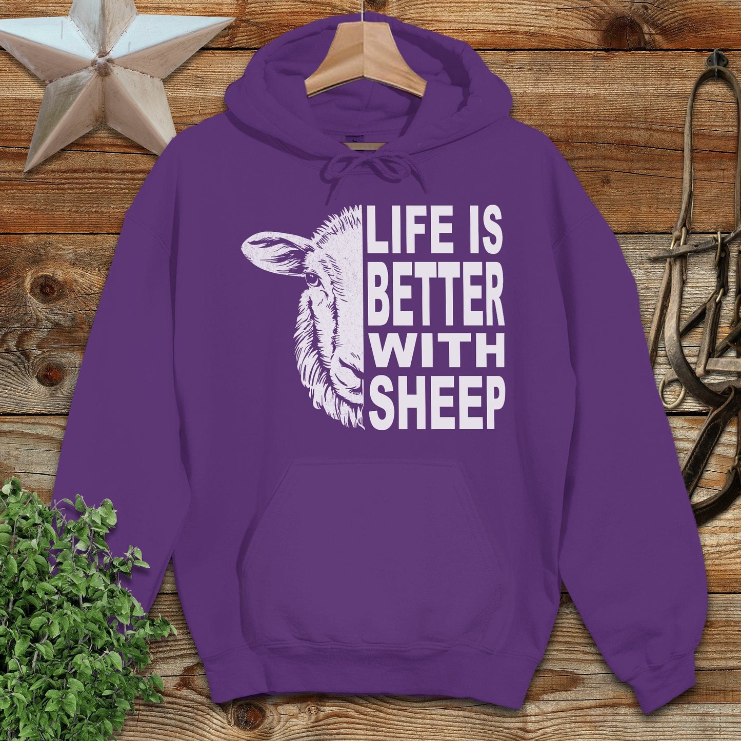 Life With Sheep Hoodie