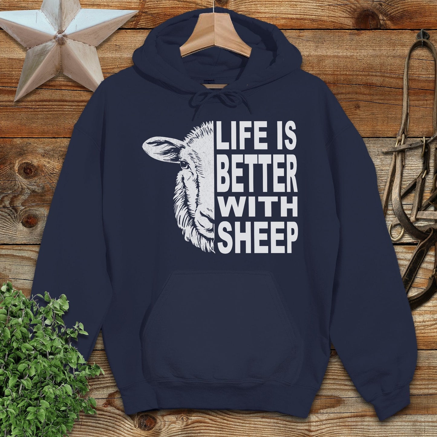 Life With Sheep Hoodie