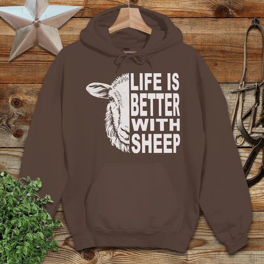 Life With Sheep Hoodie