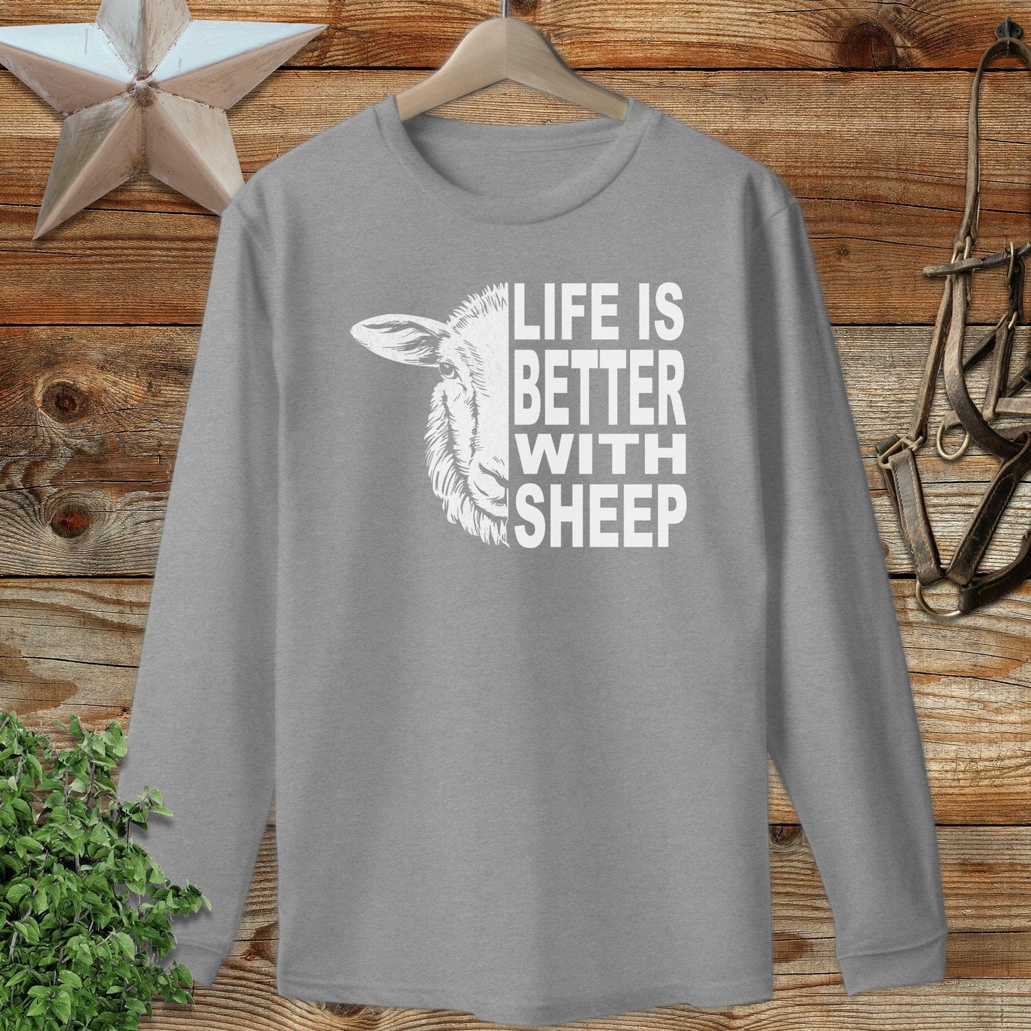 Life With Sheep Long Sleeve Tee