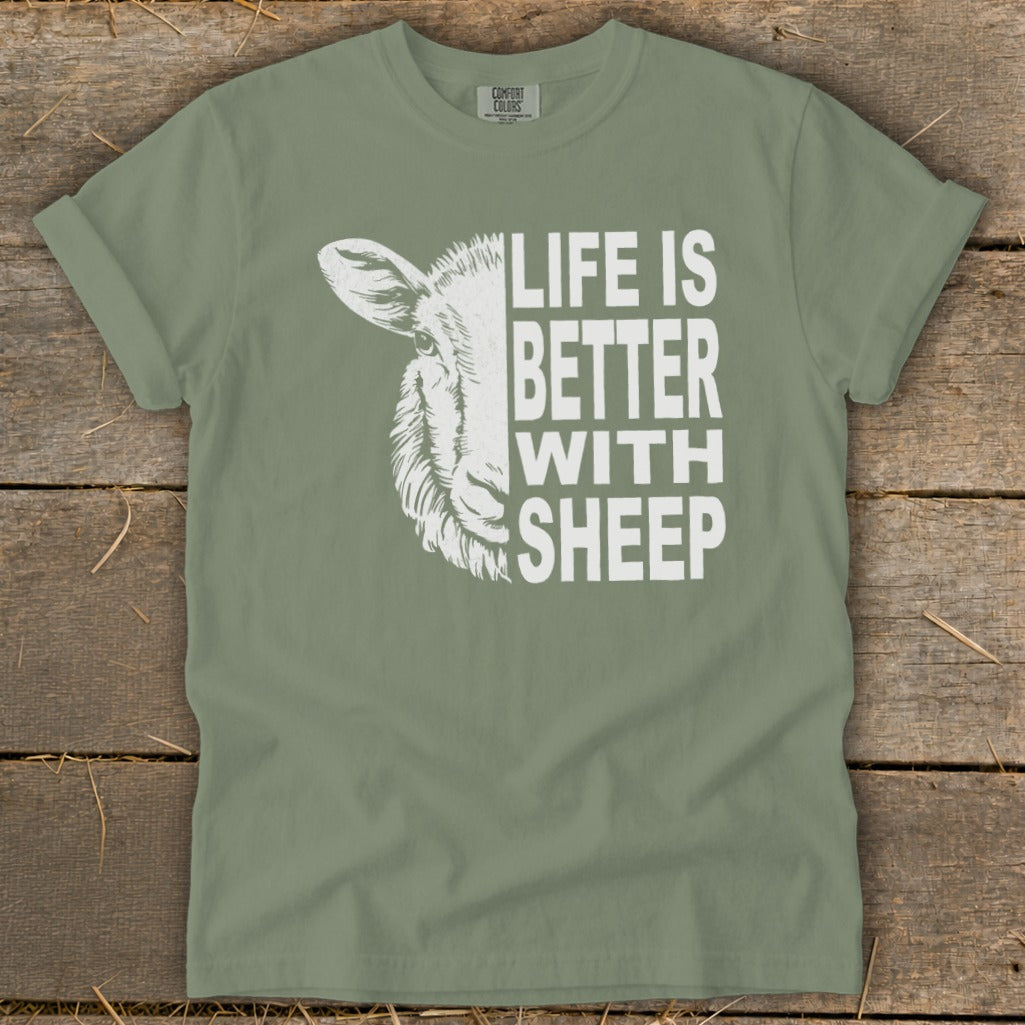 Life With Sheep Signature Tee
