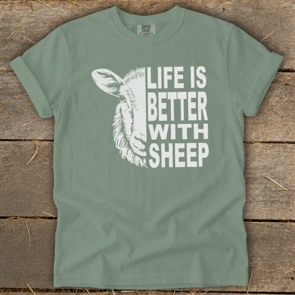 Life With Sheep Signature Tee