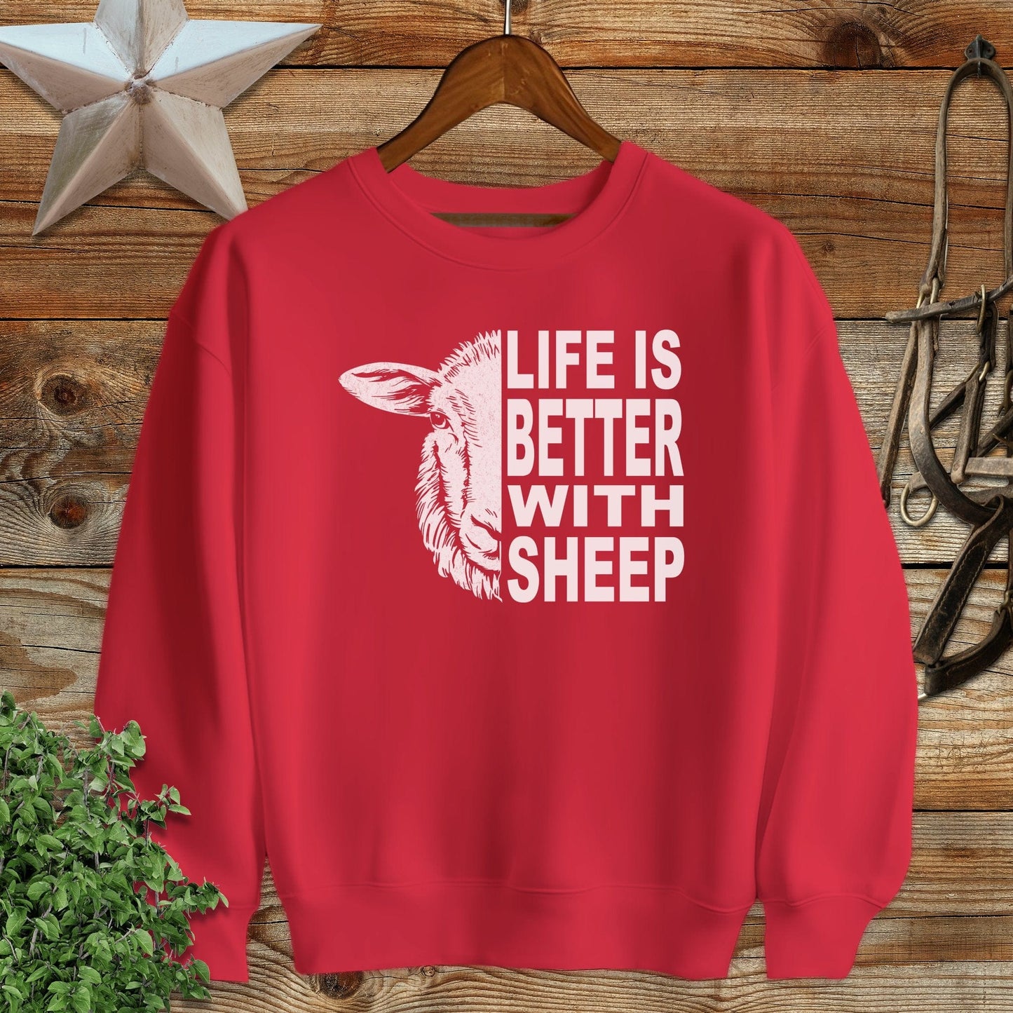 Life With Sheep Sweatshirt