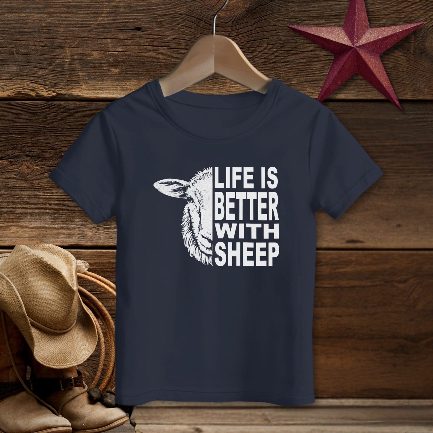 Life With Sheep T-Shirt (Toddler)