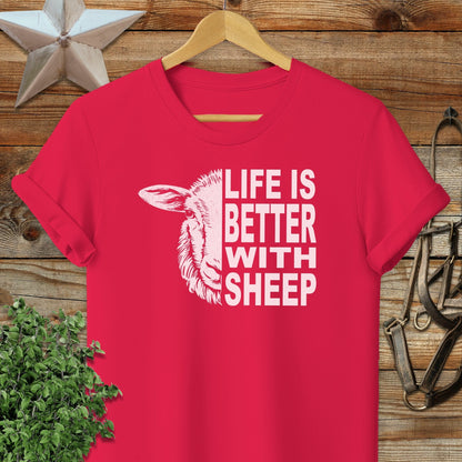 Life With Sheep T-shirt