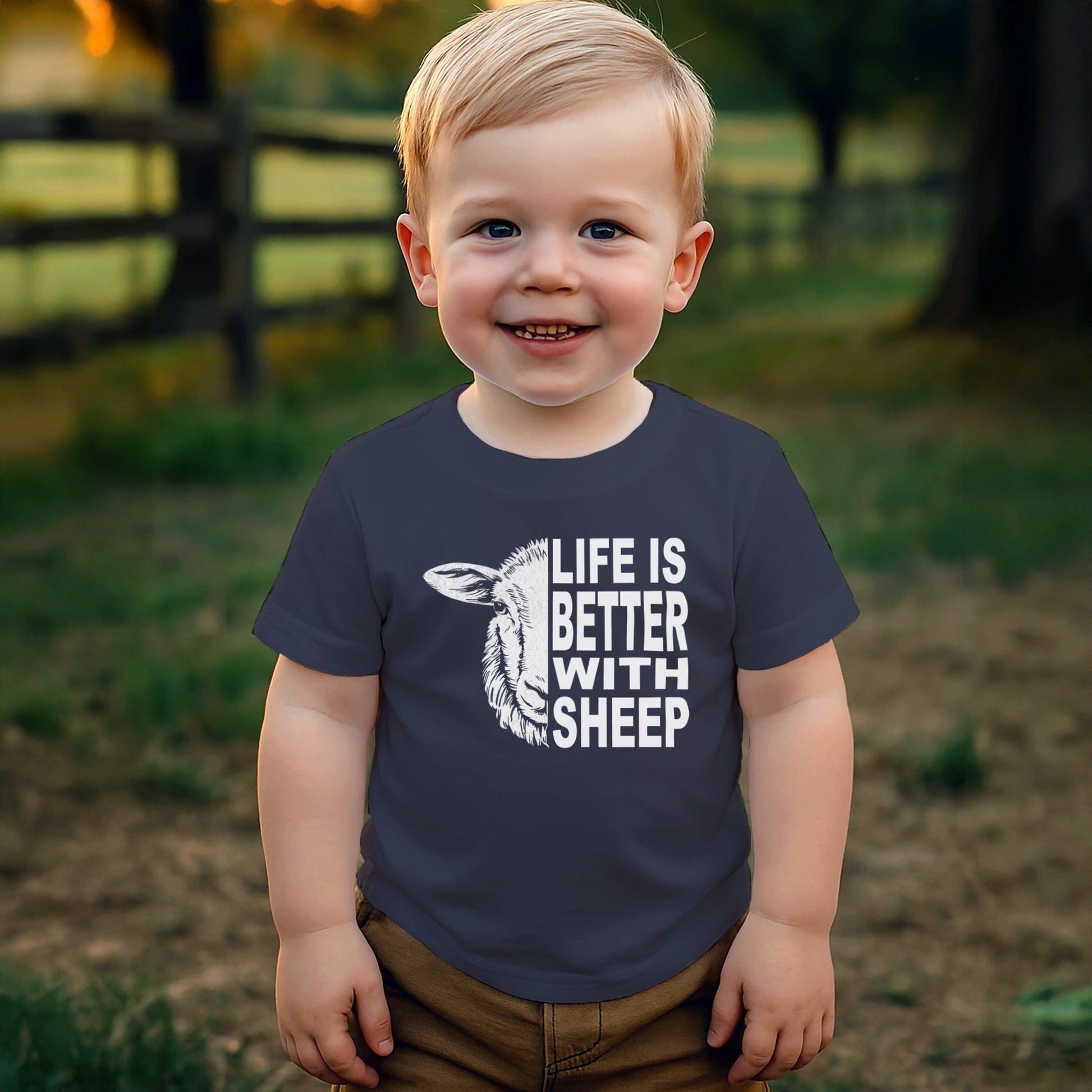 Life With Sheep T-shirt (Toddler)