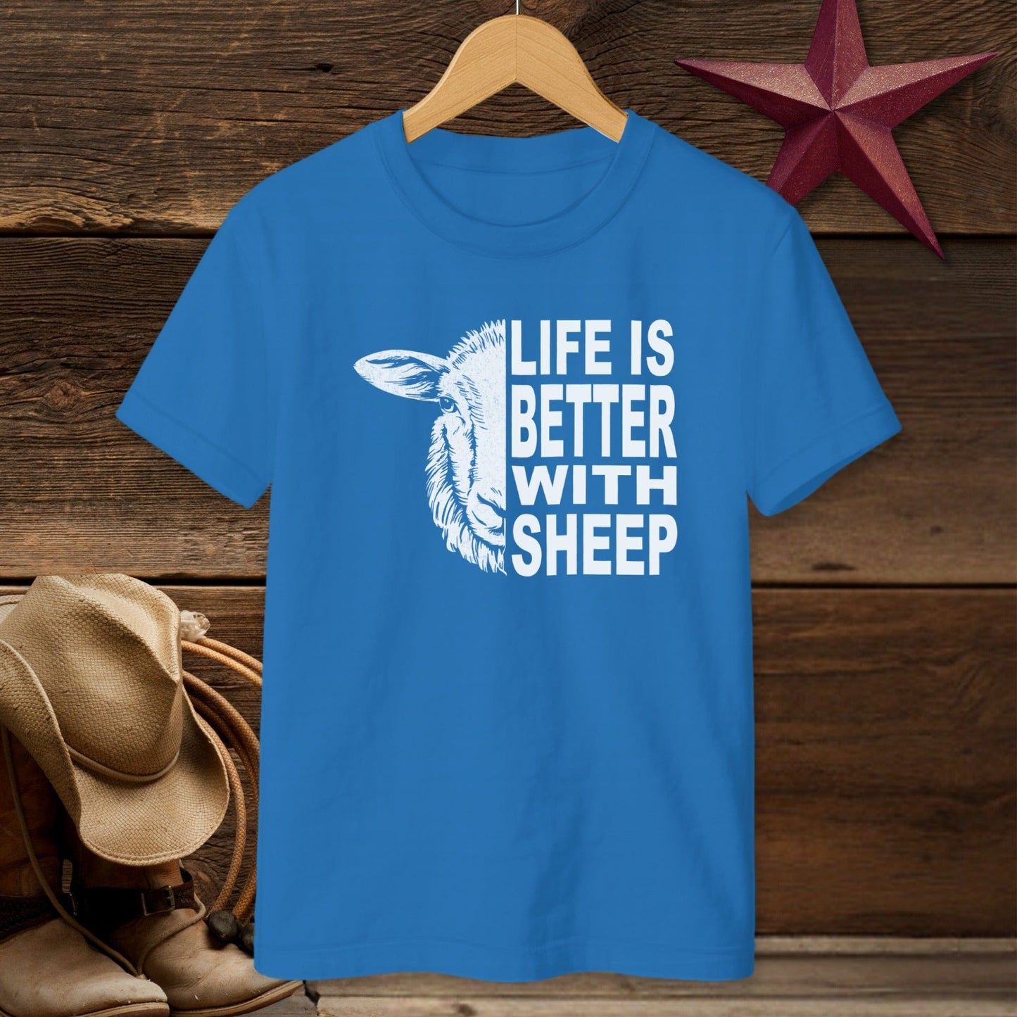 Life With Sheep T-shirt (Youth)