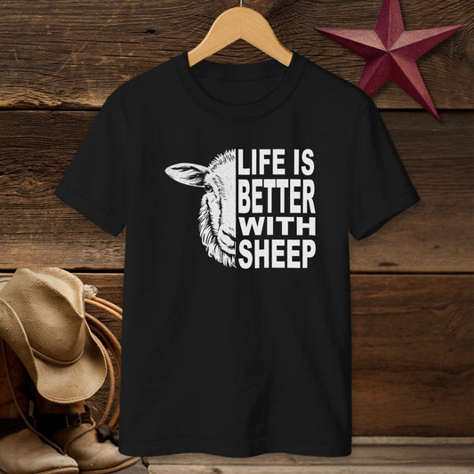 Life With Sheep T-shirt (Youth)