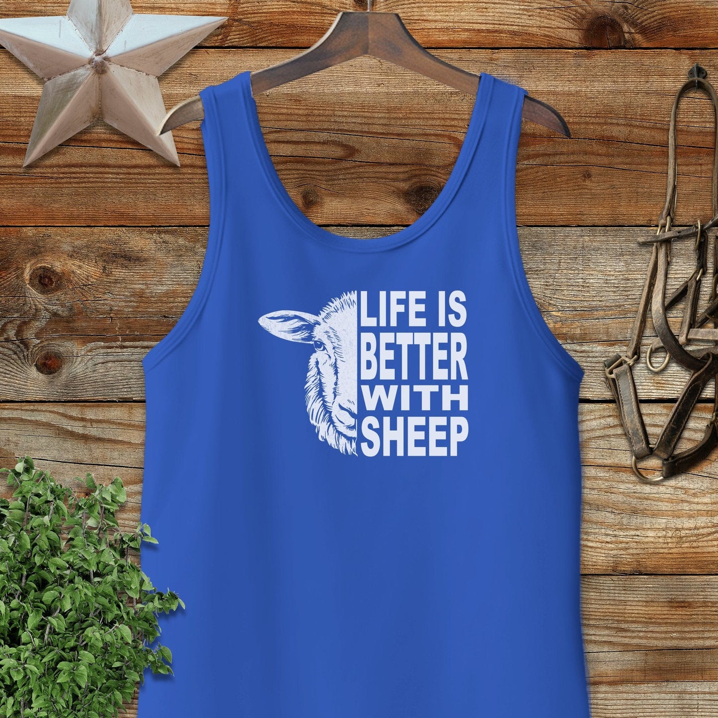 Life With Sheep Tank Top