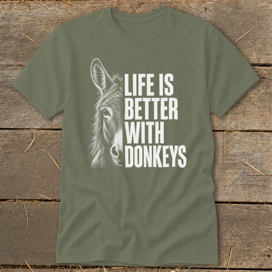 Life with Donkeys Classic Tee