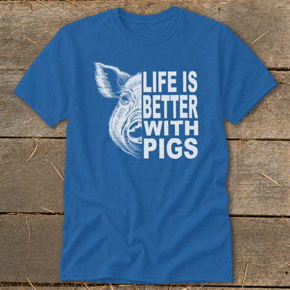 Life with Pigs Classic Tee