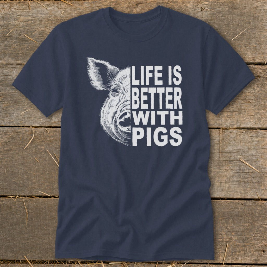 Life with Pigs Classic Tee
