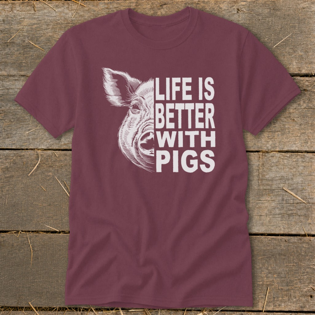 Life with Pigs Classic Tee