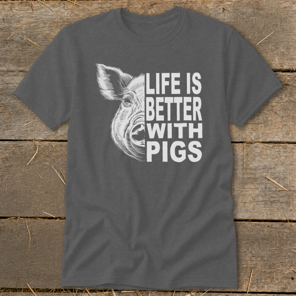 Life with Pigs Classic Tee