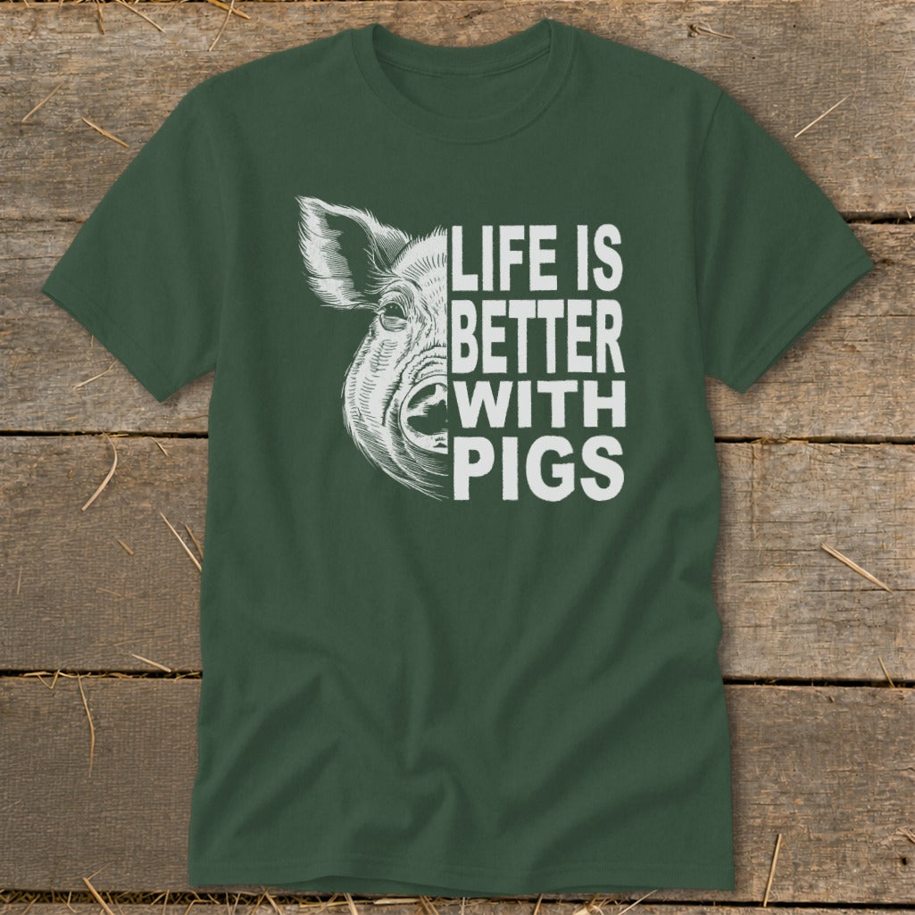 Life with Pigs Classic Tee