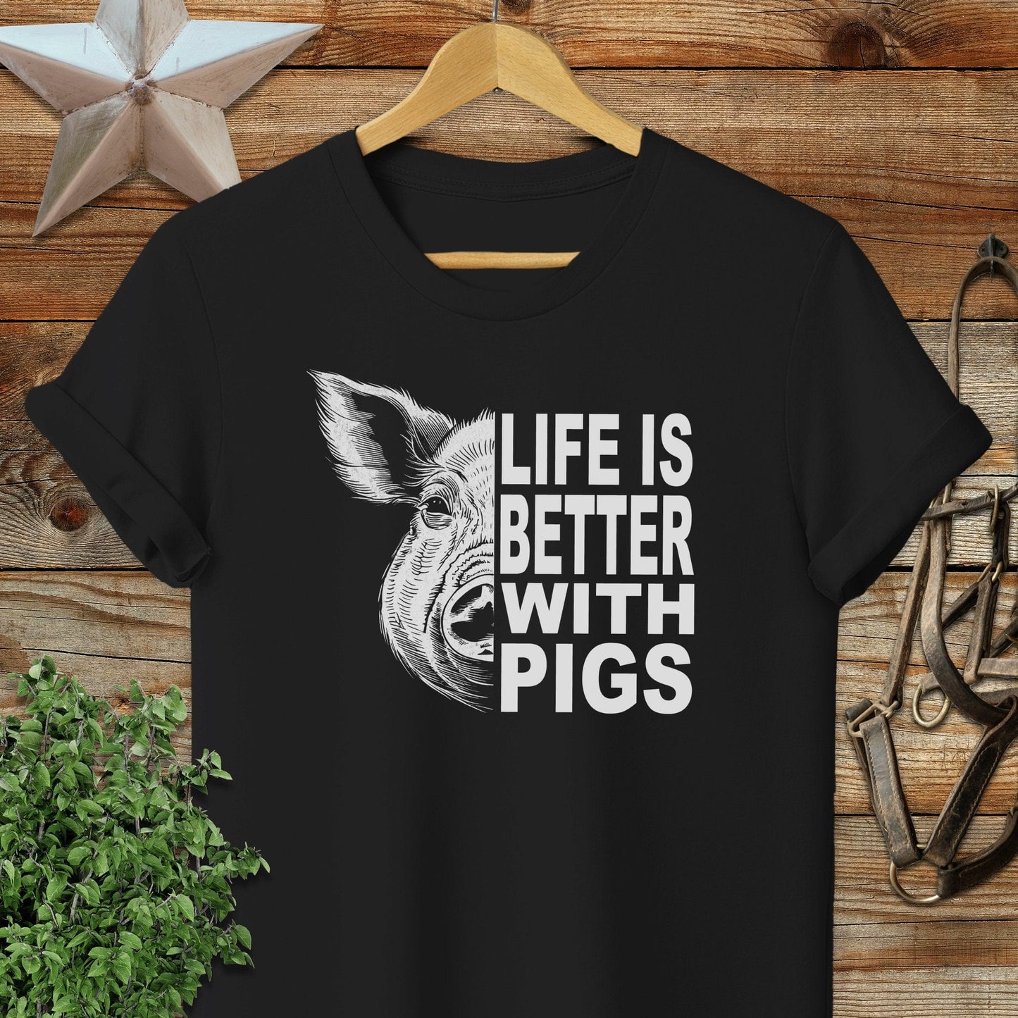Life with Pigs Softstyle Tee