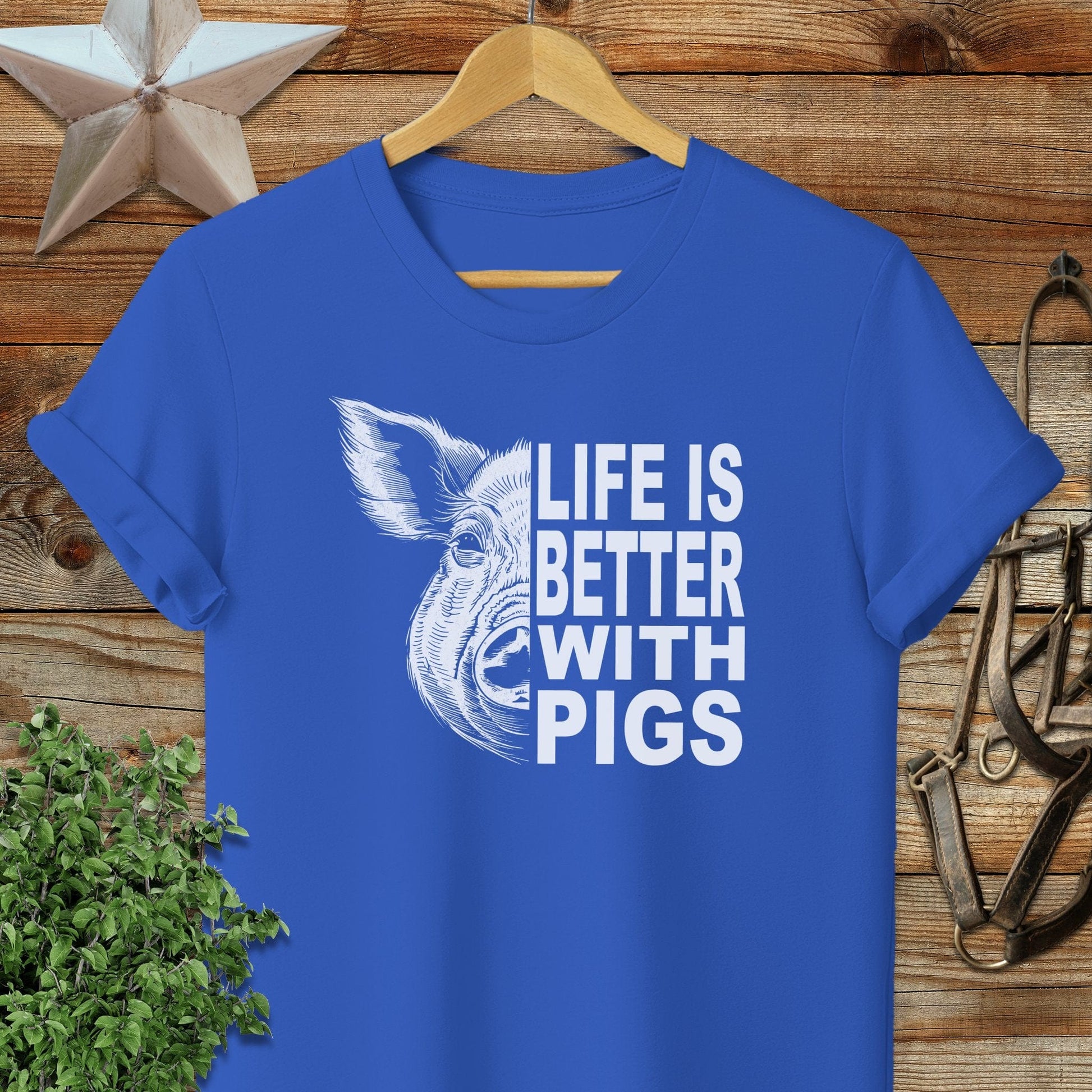 Life with Pigs Softstyle Tee