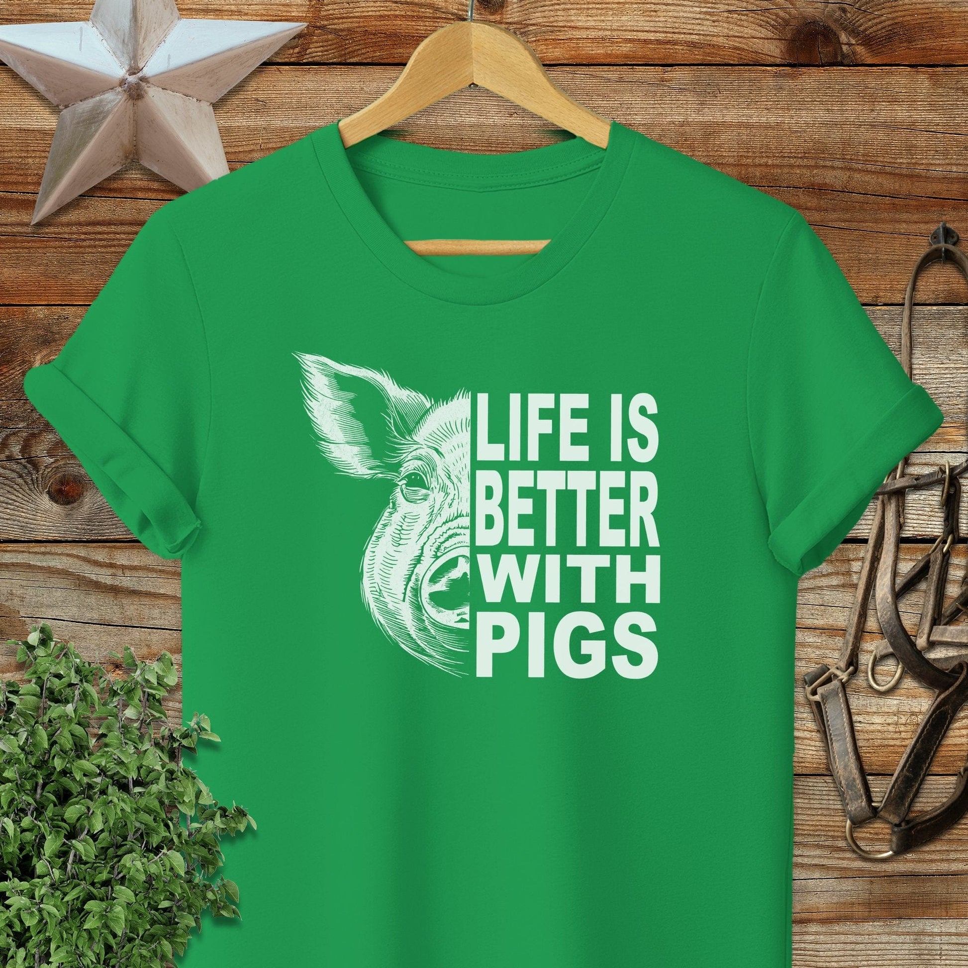 Life with Pigs Softstyle Tee