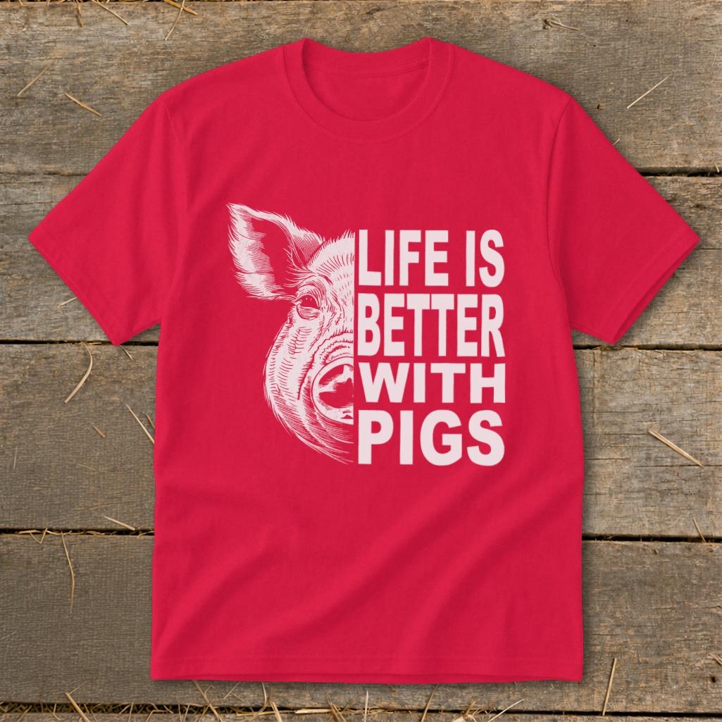 Life with Pigs Youth Tee