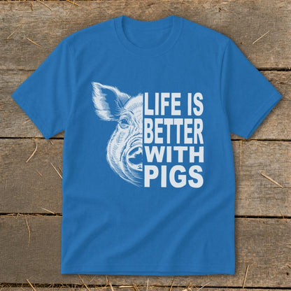 Life with Pigs Youth Tee