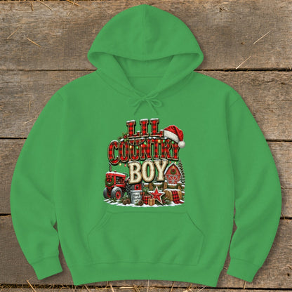 Lil Country Boy Christmas Infant Hoodie