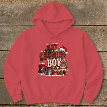 Lil Country Boy Christmas Infant Hoodie