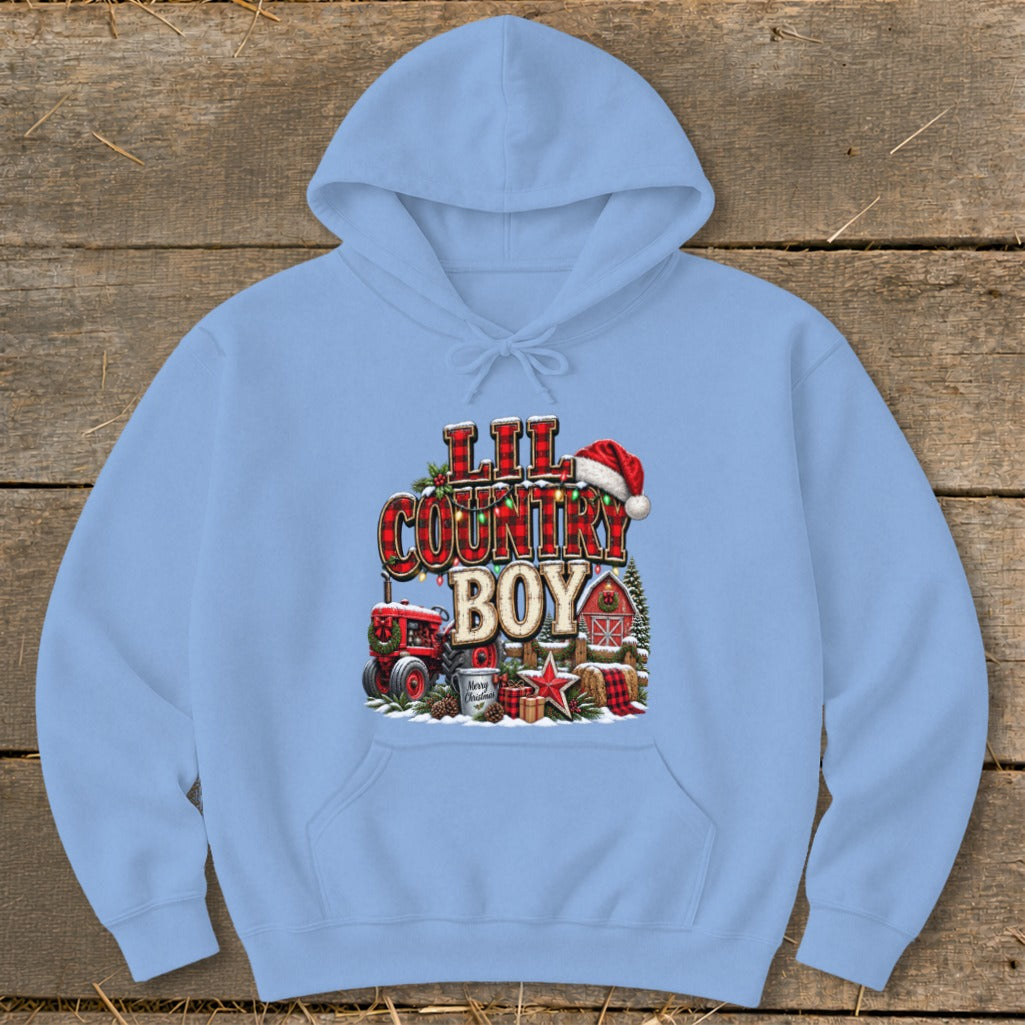 Lil Country Boy Christmas Infant Hoodie