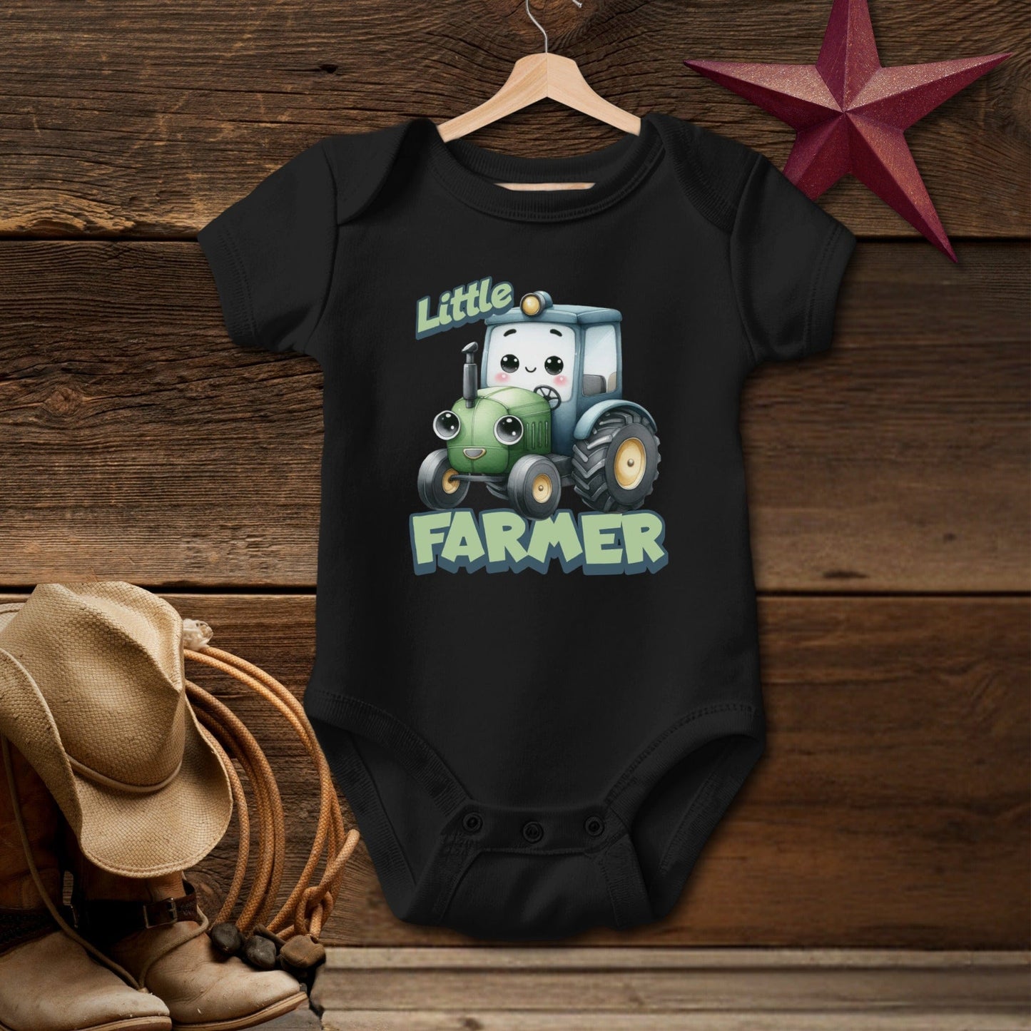Little Farmer Boy Bodysuit (Baby)
