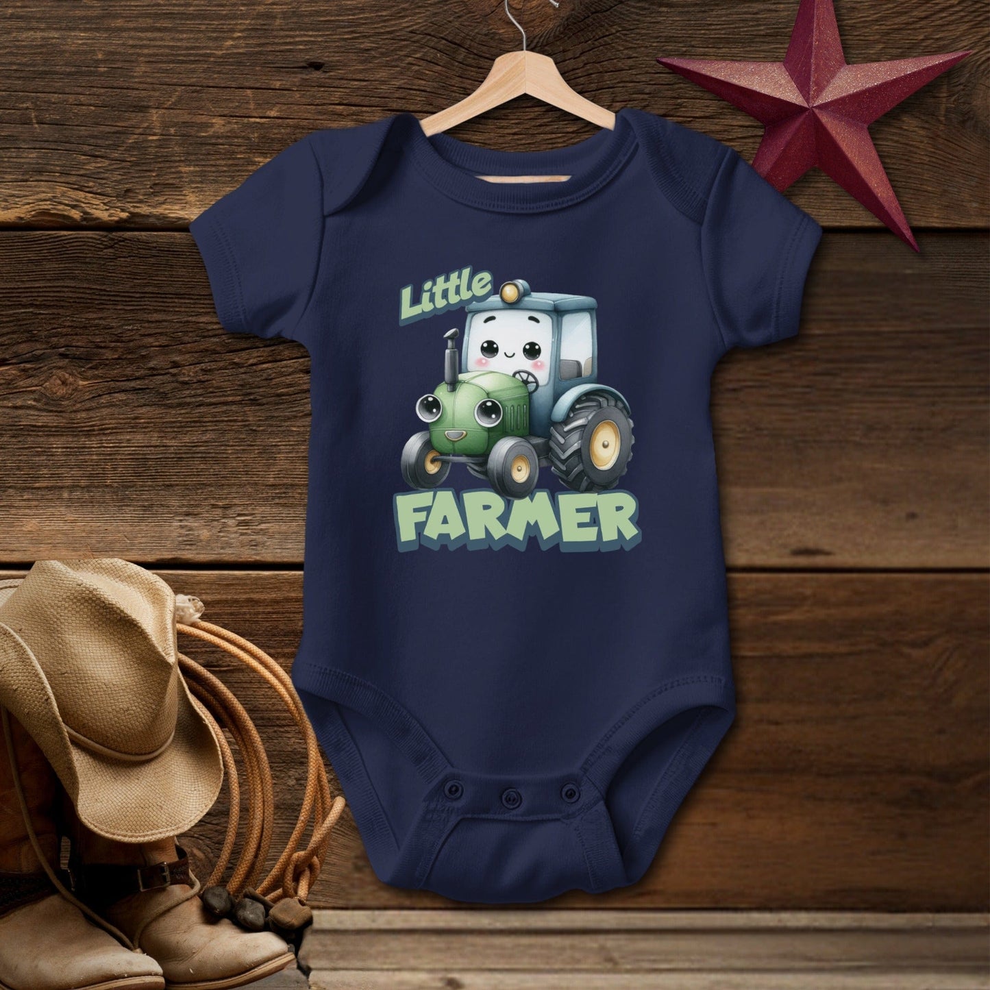 Little Farmer Boy Bodysuit (Baby)