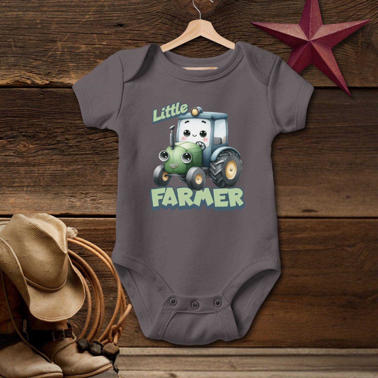 Little Farmer Boy Bodysuit (Baby)