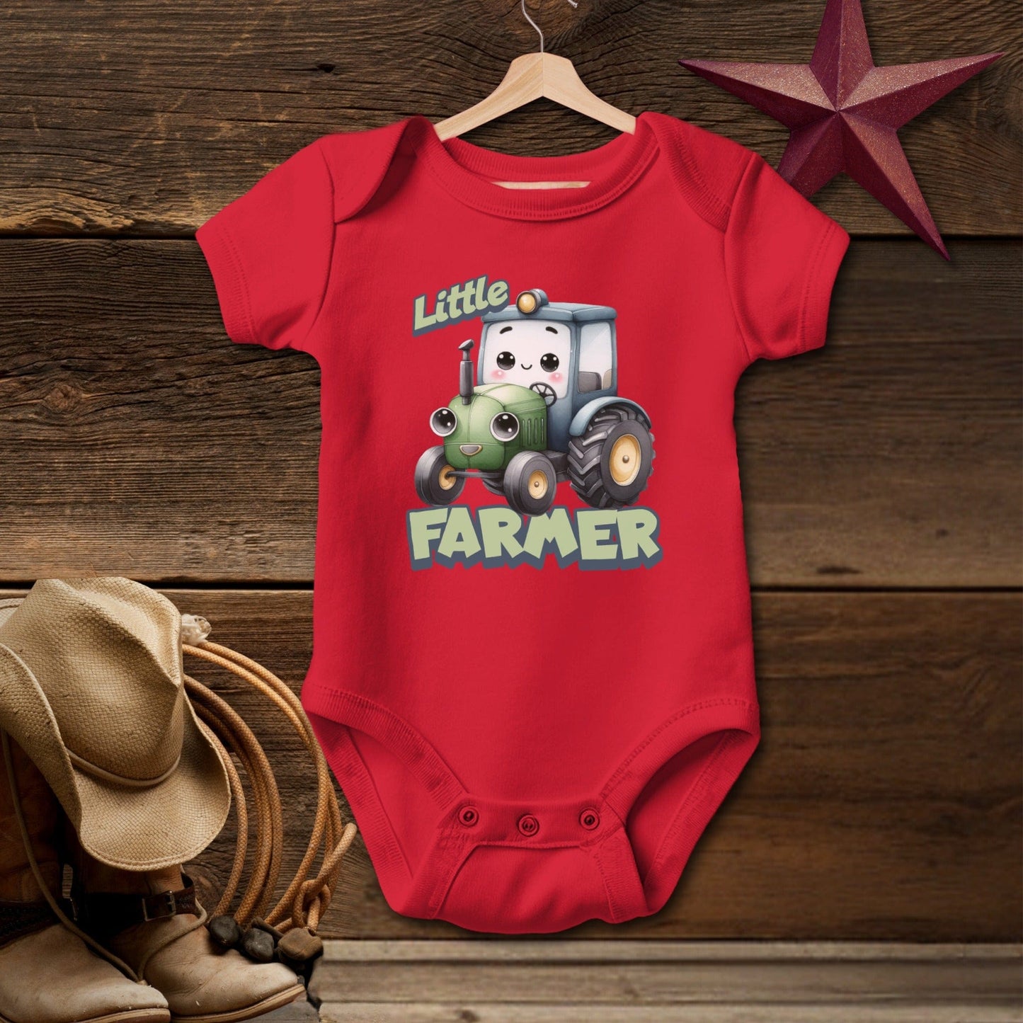 Little Farmer Boy Bodysuit (Baby)