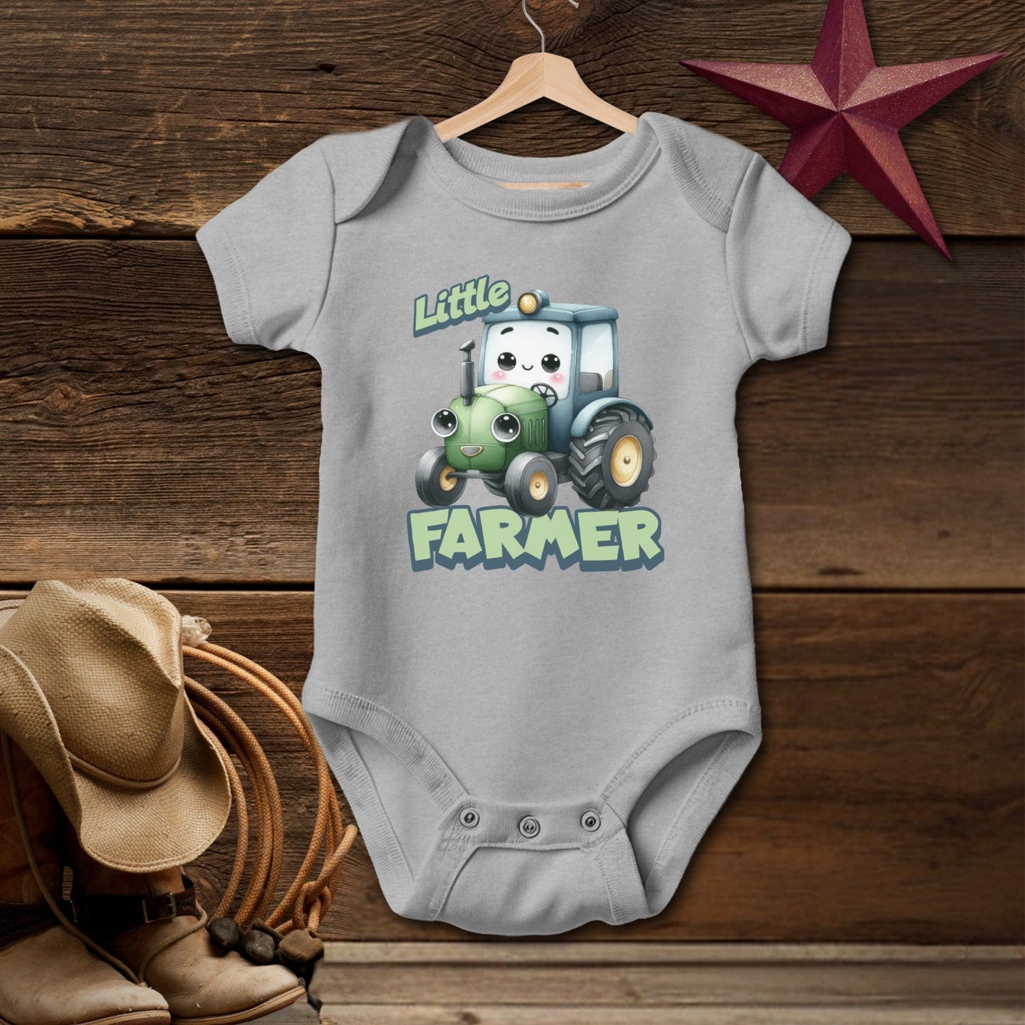 Little Farmer Boy Bodysuit (Baby)