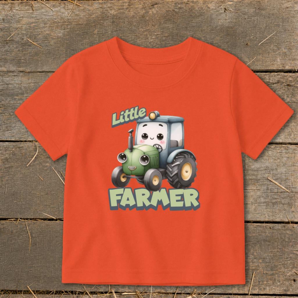 Little Farmer Boy Toddler Tee