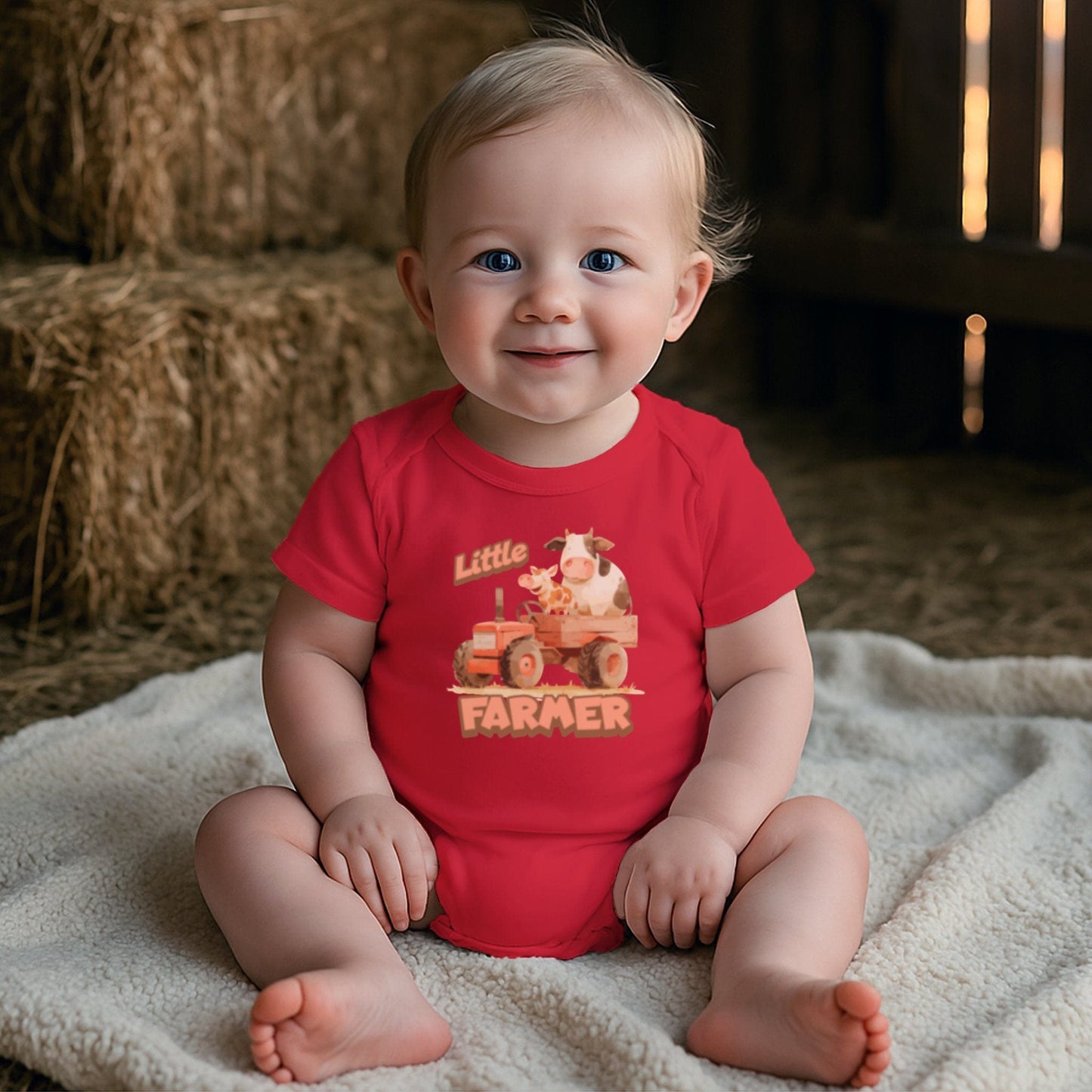 Little Farmer Girl Bodysuit (Baby)