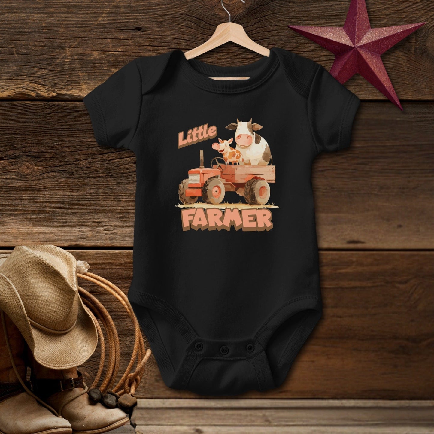Little Farmer Girl Bodysuit (Baby)
