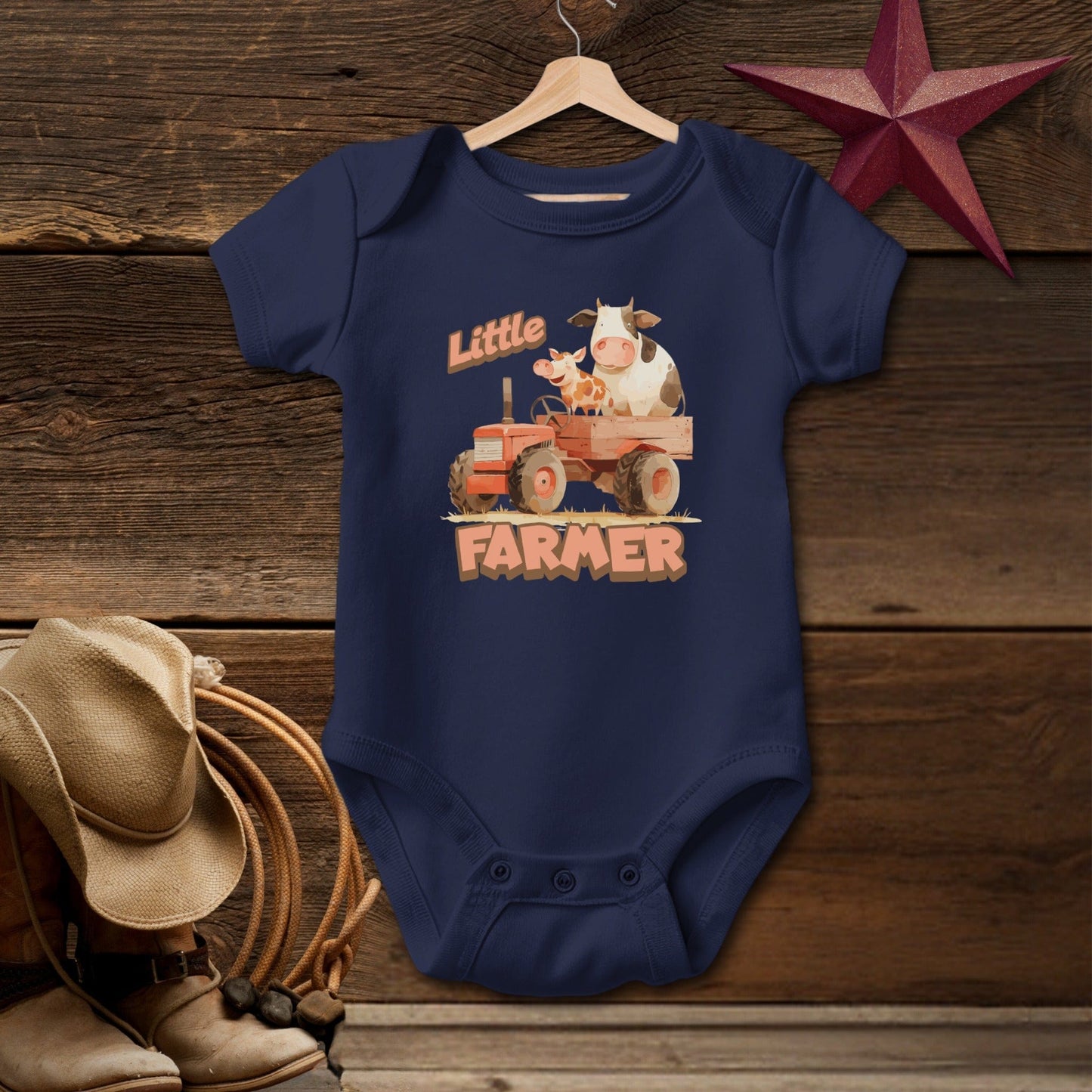 Little Farmer Girl Bodysuit (Baby)