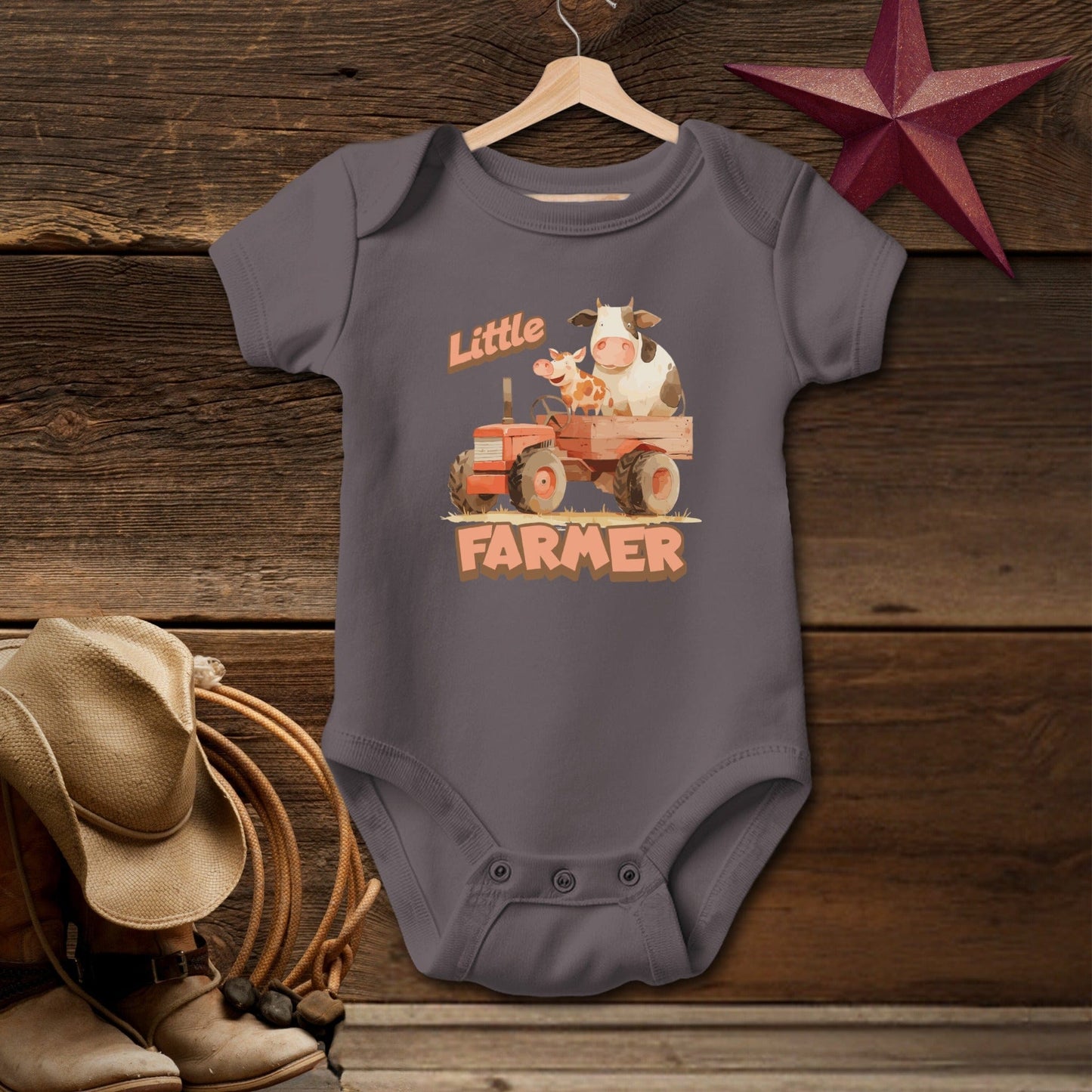 Little Farmer Girl Bodysuit (Baby)