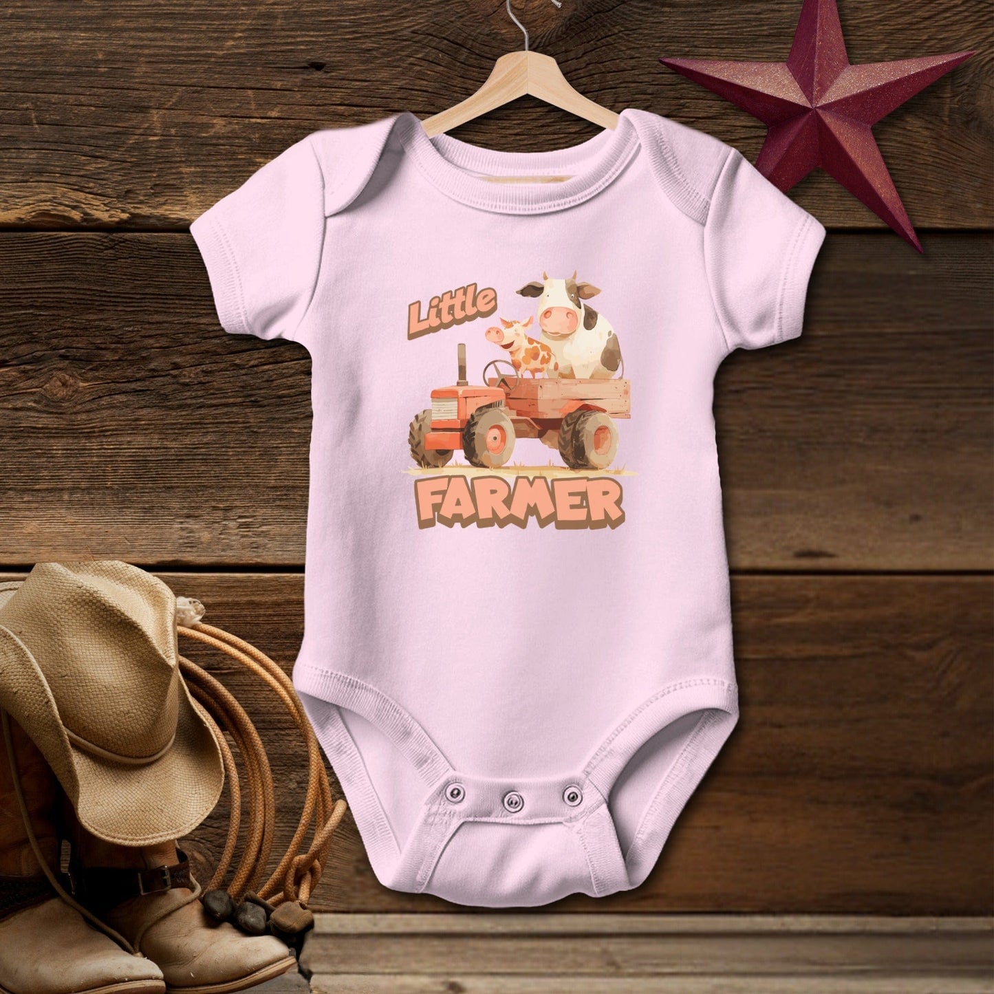 Little Farmer Girl Bodysuit (Baby)