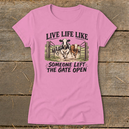 Live Life Like Ladies Tee