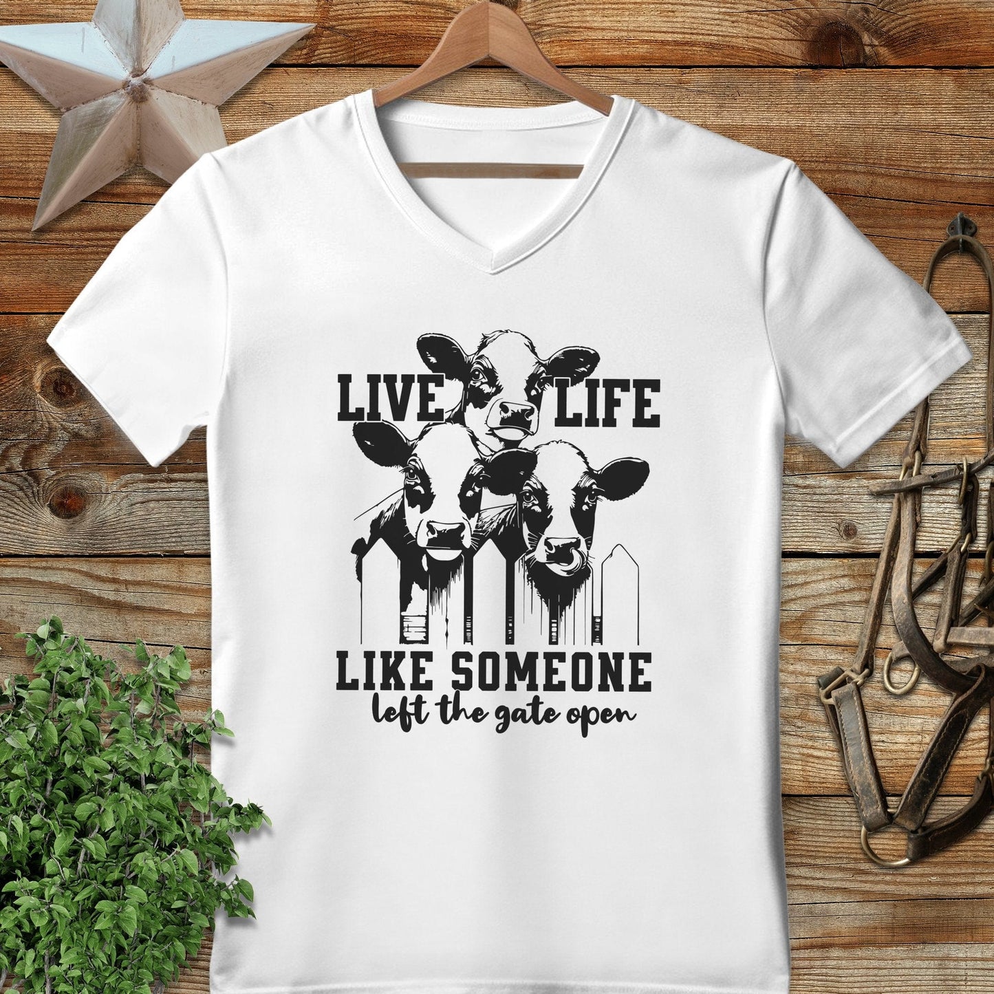 Live Life Like V-neck
