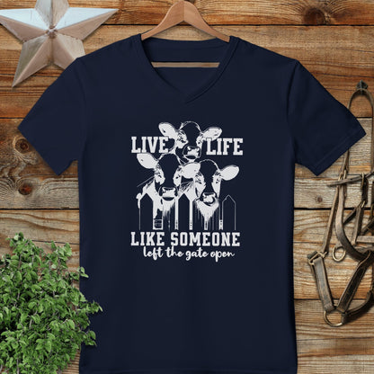 Live Life Like V-neck